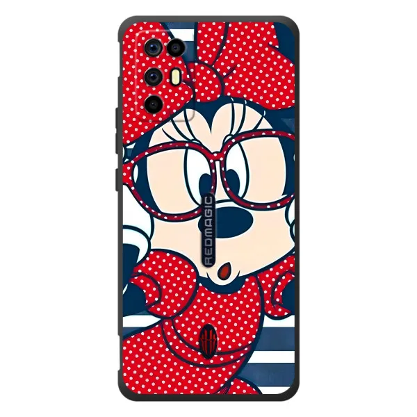 Чохол з принтом «Маус в окулярах» для ZTE Nubia RedMagic 6R