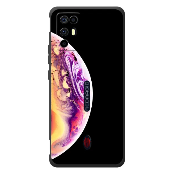 Чохол з принтом «Планета Айфон» для ZTE Nubia RedMagic 6R Чохол з принтом «Планета Айфон» для ZTE Nubia RedMagic 6R