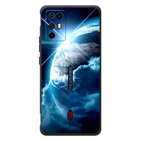 Чохол з принтом «Земля з космоса» для ZTE Nubia RedMagic 6R Чохол з принтом «Земля з космоса» для ZTE Nubia RedMagic 6R
