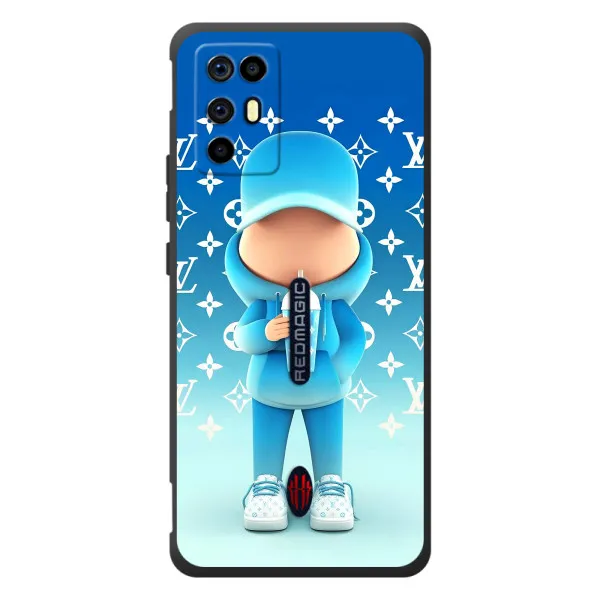 Чохол з принтом «Хлопець LV» для ZTE Nubia RedMagic 6R