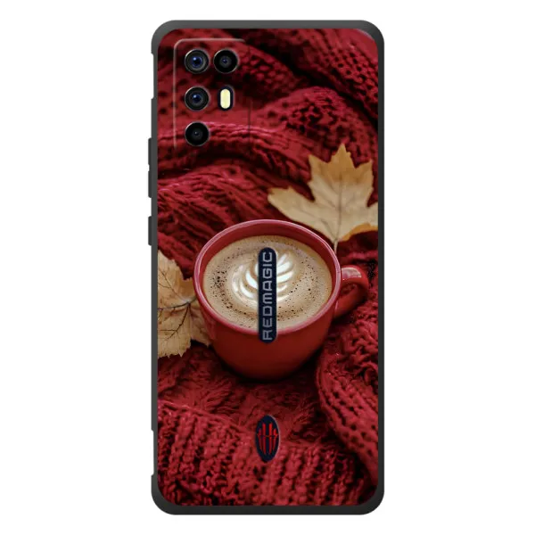 Чохол з принтом «Кава на ковдрі» для ZTE Nubia RedMagic 6R