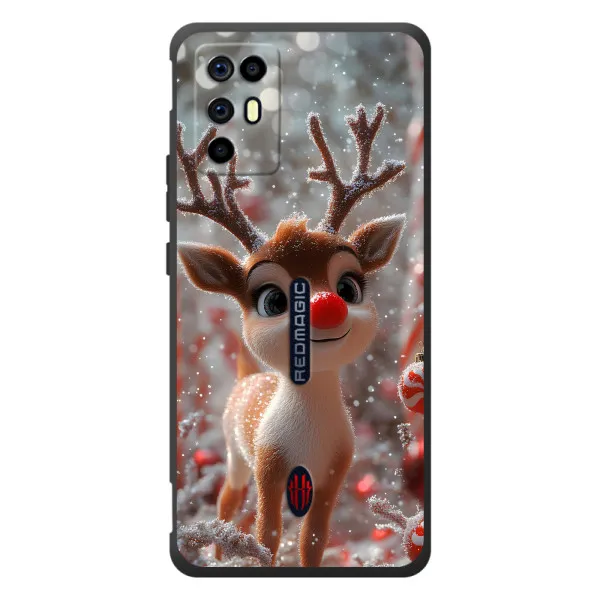 Чохол з принтом «Олень з носом» для ZTE Nubia RedMagic 6R