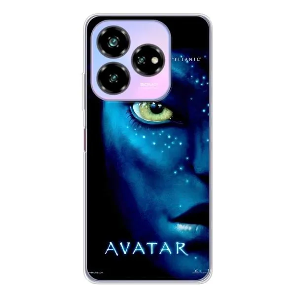 Чехол с принтом «глаз Аватара» для ZTE Nubia V60 Design