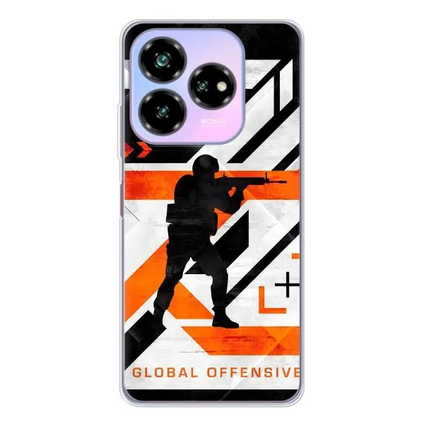 Чехол с принтом «Cs:Go» для ZTE Nubia V60 Design Чехол с принтом «Cs:Go» для ZTE Nubia V60 Design