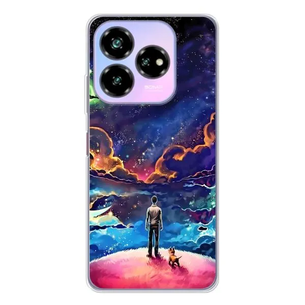 Чехол с принтом «Галактический вид» для ZTE Nubia V60 Design Чехол с принтом «Галактический вид» для ZTE Nubia V60 Design