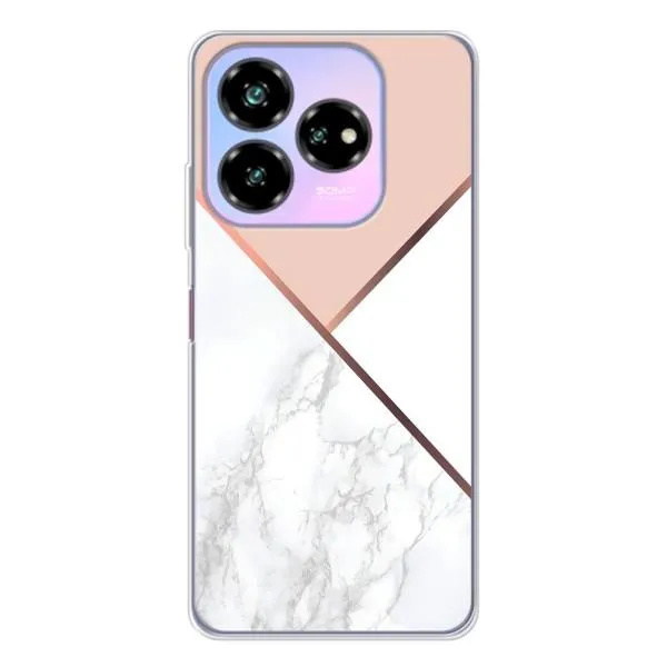 Чехол с принтом «Тройной мрамор» для ZTE Nubia V60 Design Чехол с принтом «Тройной мрамор» для ZTE Nubia V60 Design