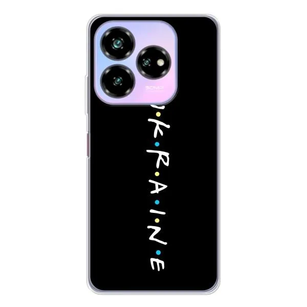 Чехол с принтом «UKRAINE» для ZTE Nubia V60 Design