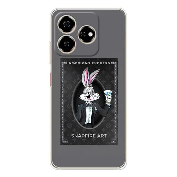 Чехол с принтом «Бакс Бани LV» для ZTE Nubia V60