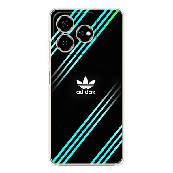 Чехол с принтом «Адидас с полосами» для ZTE Nubia V60