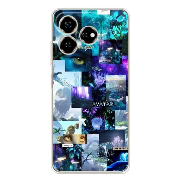 Чехол с принтом «коллаж Аватар» для ZTE Nubia V60
