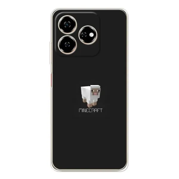 Чехол с принтом «Овечка Майнкрафт» для ZTE Nubia V60