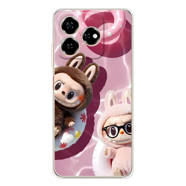 Чехол с принтом «Игрушка Лабубу» для ZTE Nubia V60