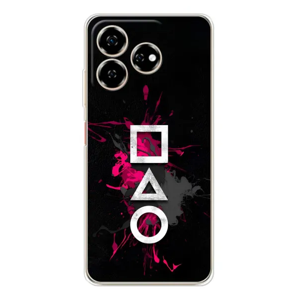 Чехол с принтом «Символы Игра кальмара» для ZTE Nubia V60