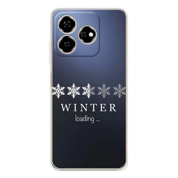 Чехол с принтом «Winter loading» для ZTE Nubia V60