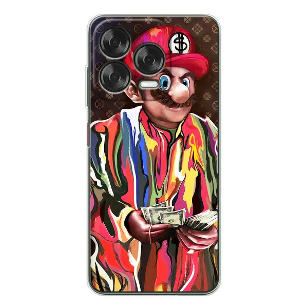Чехол с принтом «Mario LV» для ZTE Nubia V70 Design