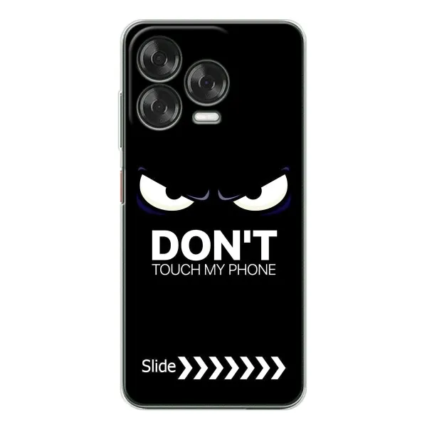Чехол с принтом «Не трогай телефон» для ZTE Nubia V70 Design
