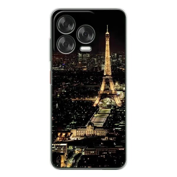 Чехол с принтом «Ночной Париж» для ZTE Nubia V70 Design