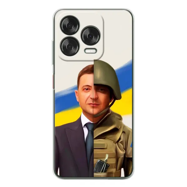 Чохол з принтом «Зеленский солдат» для ZTE Nubia V70 Design Чохол з принтом «Зеленский солдат» для ZTE Nubia V70 Design
