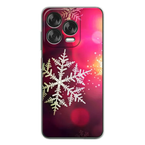 Чехол с принтом «Снежинка» для ZTE Nubia V70 Design