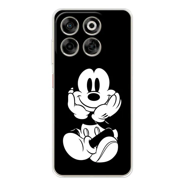 Чехол с принтом «Микки на черном» для ZTE Nubia V70
