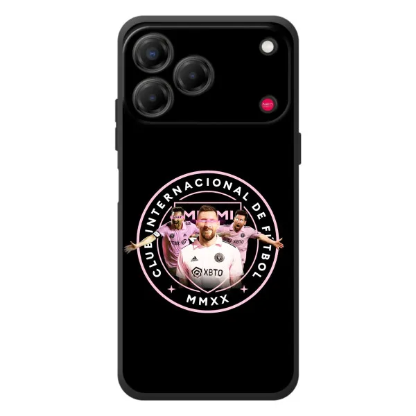 Чохол з принтом «Мессі в лого» для ZTE Nubia V80 Design