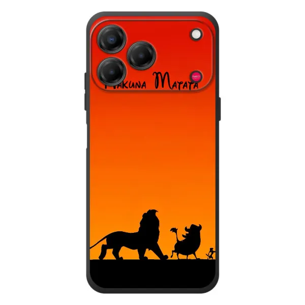Чохол з принтом «Акуна Матата закат» для ZTE Nubia V80 Design