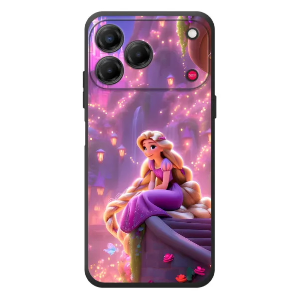 Чехол с принтом «Рапунцель в замке» для ZTE Nubia V80 Design