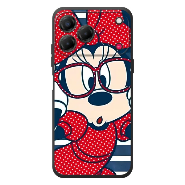 Чехол с принтом «Маус в очках» для ZTE Nubia V80 Design