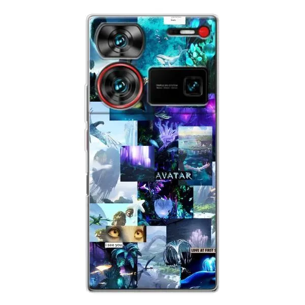Чохол з принтом «колаж Аватар» для ZTE Nubia Z60 Ultra