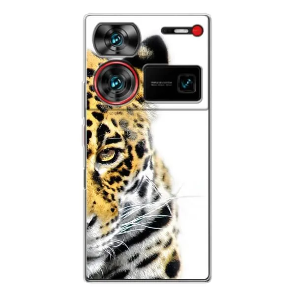 Чехол с принтом «Леопард» для ZTE Nubia Z60 Ultra