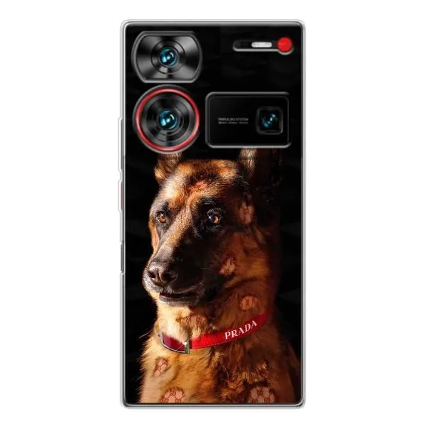 Чехол с принтом «Овчарка» для ZTE Nubia Z60 Ultra