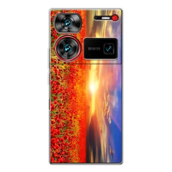 Чехол с принтом «Поле тюльпанов» для ZTE Nubia Z60 Ultra Чехол с принтом «Поле тюльпанов» для ZTE Nubia Z60 Ultra