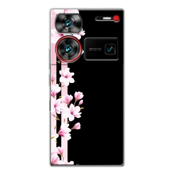 Чехол с принтом «Цветочки» для ZTE Nubia Z60 Ultra