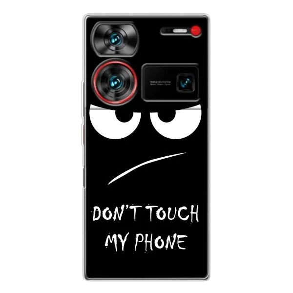 Чехол с принтом «Dont Touch» для ZTE Nubia Z60 Ultra
