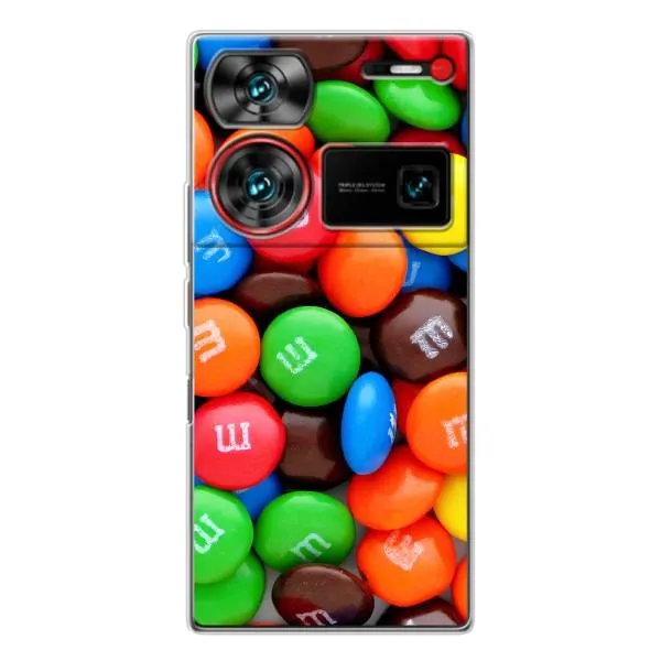 Чехол с принтом «MM's» для ZTE Nubia Z60 Ultra