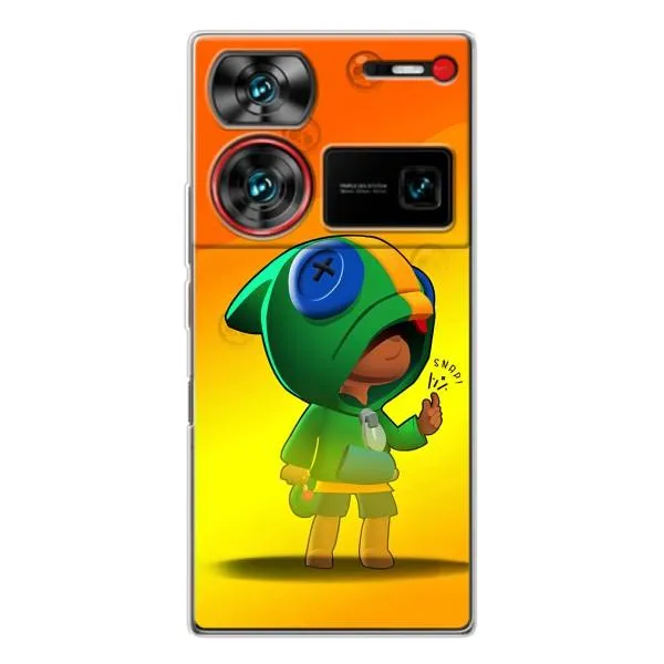 Чохол з принтом «Хлопчик Леон» для ZTE Nubia Z60 Ultra Чохол з принтом «Хлопчик Леон» для ZTE Nubia Z60 Ultra