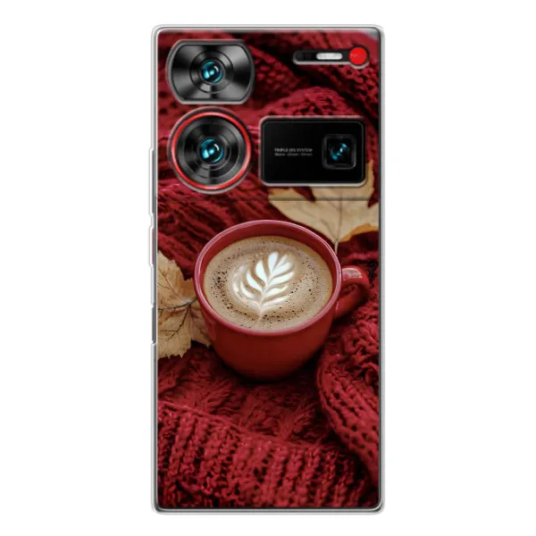 Чехол с принтом «Кофе на пледе» для ZTE Nubia Z60 Ultra Чехол с принтом «Кофе на пледе» для ZTE Nubia Z60 Ultra