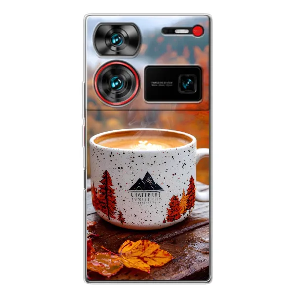 Чехол с принтом «Кофе на природе» для ZTE Nubia Z60 Ultra Чехол с принтом «Кофе на природе» для ZTE Nubia Z60 Ultra