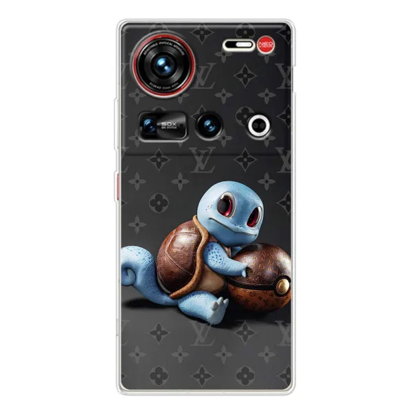 Чехол с принтом «Черепашка» для ZTE Nubia Z70 Ultra