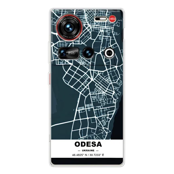 Чехол с принтом «Одесса» для ZTE Nubia Z70 Ultra