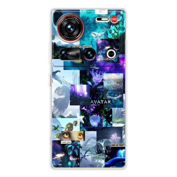 Чехол с принтом «коллаж Аватар» для ZTE Nubia Z70 Ultra Чехол с принтом «коллаж Аватар» для ZTE Nubia Z70 Ultra