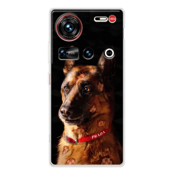 Чехол с принтом «Овчарка» для ZTE Nubia Z70 Ultra