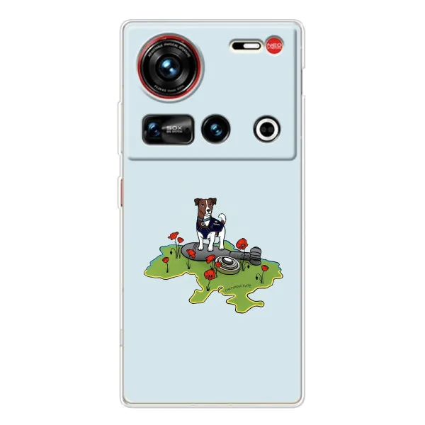 Чехол с принтом «Сапер Пес» для ZTE Nubia Z70 Ultra Чехол с принтом «Сапер Пес» для ZTE Nubia Z70 Ultra