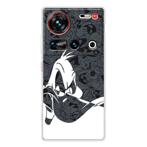 Чехол с принтом «Утка стайл» для ZTE Nubia Z70 Ultra