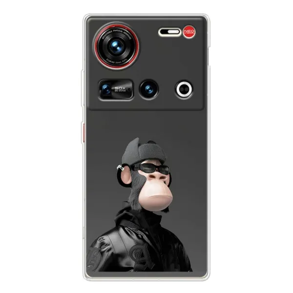 Чехол с принтом «стильная обезьяна NFT» для ZTE Nubia Z70 Ultra