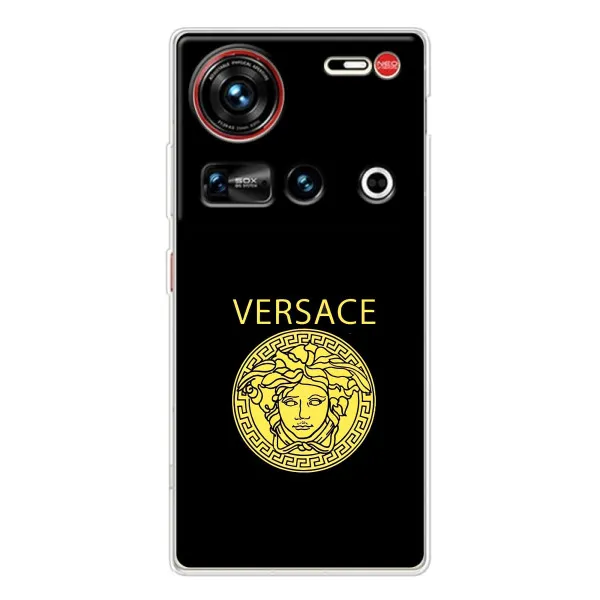 Чехол с принтом «Versace» для ZTE Nubia Z70 Ultra