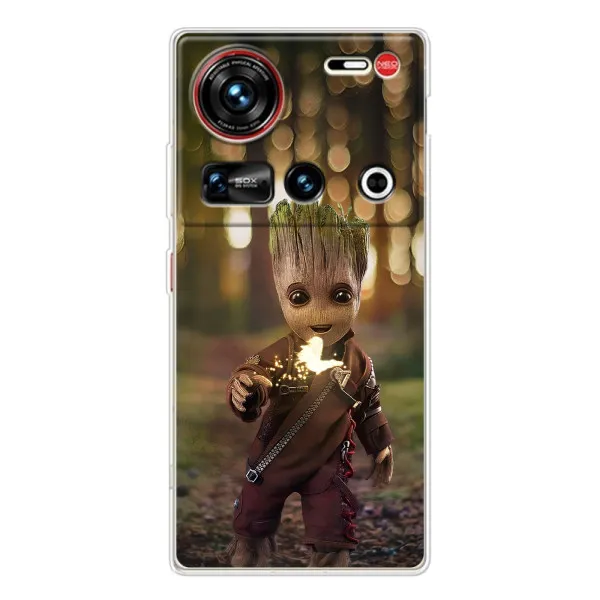 Чехол с принтом «I am Groot» для ZTE Nubia Z70 Ultra