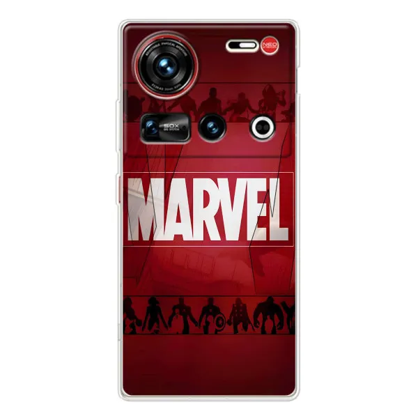 Чехол с принтом «MARVEL» для ZTE Nubia Z70 Ultra
