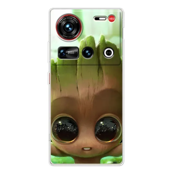 Чехол с принтом «Милый Грут» для ZTE Nubia Z70 Ultra