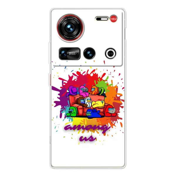 Чехол с принтом «Яркий АмонгАс» для ZTE Nubia Z70 Ultra